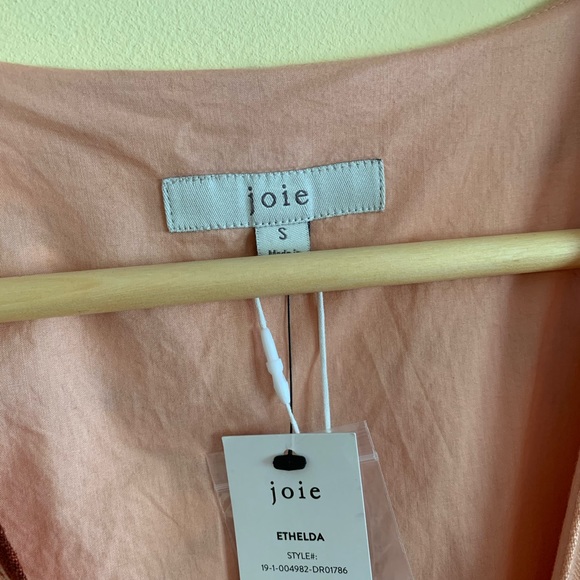 NWT Joie Ethelda 100% Linen Midi Dress Small - Picture 6 of 7